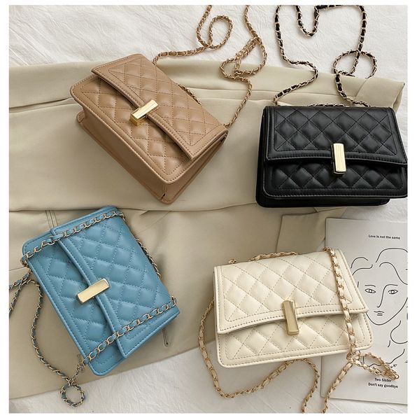 2022 new shoulder chains bag handbag diamond lattice adjustable fashion bag 4 colours
2022 new shoulder chains bag handbag diamond lattice adjustable fashion bag 4 colours