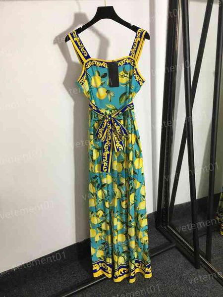 womens designer dresses fashion brand light blue lemon print collection waist slip dress luxury women clothing, Black;gray
womens designer dresses fashion brand light blue lemon print collection waist slip dress luxury women clothing, Black;gray