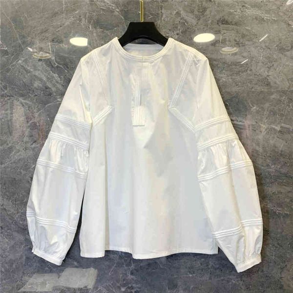 women's polos design sense casual shirt women's french autumn style lantern sleeve embroidery design long sleeve fashion, White
women's polos design sense casual shirt women's french autumn style lantern sleeve embroidery design long sleeve fashion, White