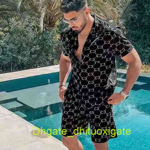 men's casual luxury shirts tracksuit hawaiian sets t-shirts printing summer fashion swim short sleeve button men shirt suit vacation be, White;black
men's casual luxury shirts tracksuit hawaiian sets t-shirts printing summer fashion swim short sleeve button men shirt suit vacation be, White;black