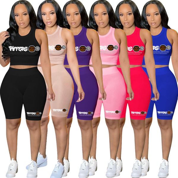 wholesale lots women clothing 2 pieces set knitted outfits y2k summer active wear tank high waist shorts dhl d9, Gray
wholesale lots women clothing 2 pieces set knitted outfits y2k summer active wear tank high waist shorts dhl d9, Gray