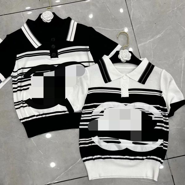 51 2022 runway summer brand same style sweater white t shirt v neck short sleeve women's sweaters ming, White;black
51 2022 runway summer brand same style sweater white t shirt v neck short sleeve women's sweaters ming, White;black
