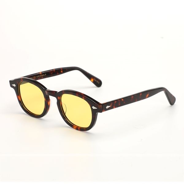night vision yellow polarized lens johnny depp sunglasses women men luxury brand acetate glasses frame quality, White;black
night vision yellow polarized lens johnny depp sunglasses women men luxury brand acetate glasses frame quality, White;black