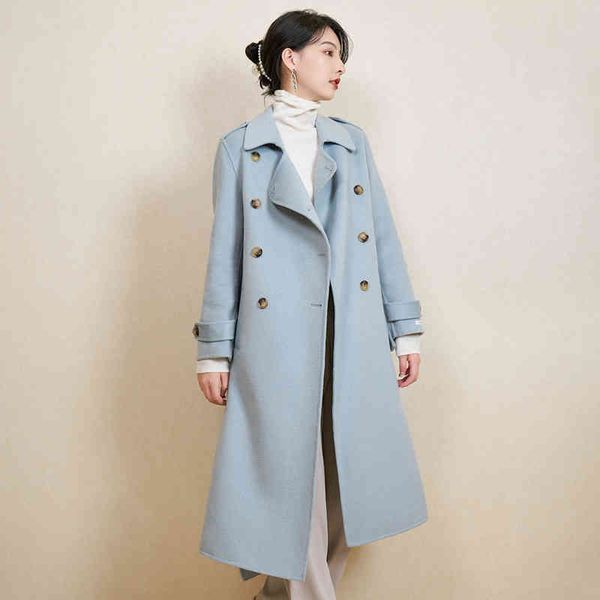 women's suits blazers south korea qianjin woolen coat female black temperament large lapel double-sided, White;black
women's suits blazers south korea qianjin woolen coat female black temperament large lapel double-sided, White;black