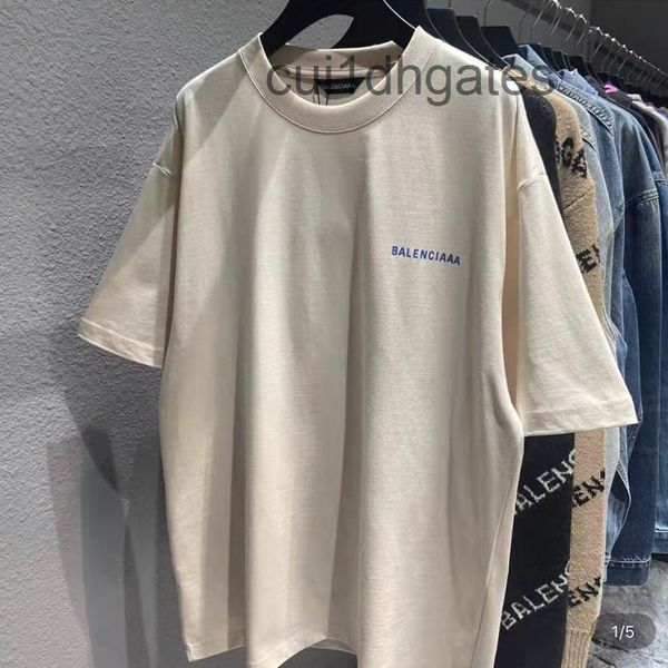 2022 designer bal t shirt 2022 paris b's new front and back blue letters printed loose short sleeve t-shirt for men women, White;black
2022 designer bal t shirt 2022 paris b's new front and back blue letters printed loose short sleeve t-shirt for men women, White;black