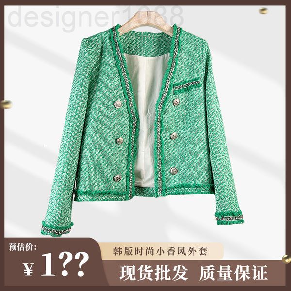 women's wool & blends designer woolen tweed small fragrance coat women's 2021 autumn winter korean version fashion short celebrity, Black
women's wool & blends designer woolen tweed small fragrance coat women's 2021 autumn winter korean version fashion short celebrity, Black