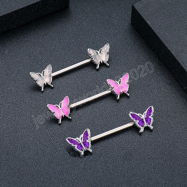 butterfly nipple rings stainless steel nipple piercing barbell nipple shield cover bar for women body breast jewelry, Silver
butterfly nipple rings stainless steel nipple piercing barbell nipple shield cover bar for women body breast jewelry, Silver