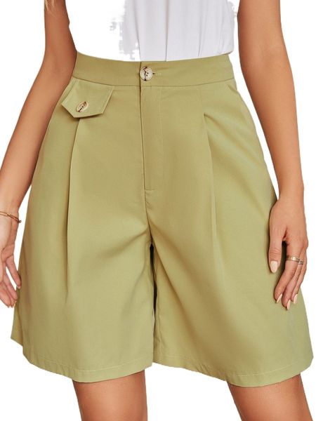 plicated detail button shorts 69nl#, White;black
plicated detail button shorts 69nl#, White;black