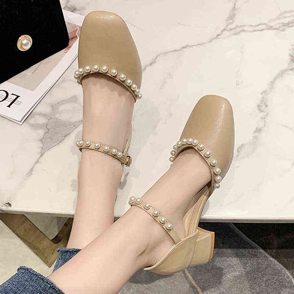 dress shoes sandals elegant string bead mary janes women 2022 ankle strap thick high heels woman square toe pearl party pumps 220416, Black
dress shoes sandals elegant string bead mary janes women 2022 ankle strap thick high heels woman square toe pearl party pumps 220416, Black