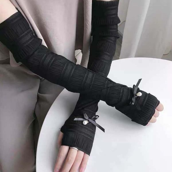 women arm warmer cute summer sun protection long fingerless gloves outdoor cycling driving thin breathable sunscreen sleeve 2111064, Blue;gray
women arm warmer cute summer sun protection long fingerless gloves outdoor cycling driving thin breathable sunscreen sleeve 2111064, Blue;gray