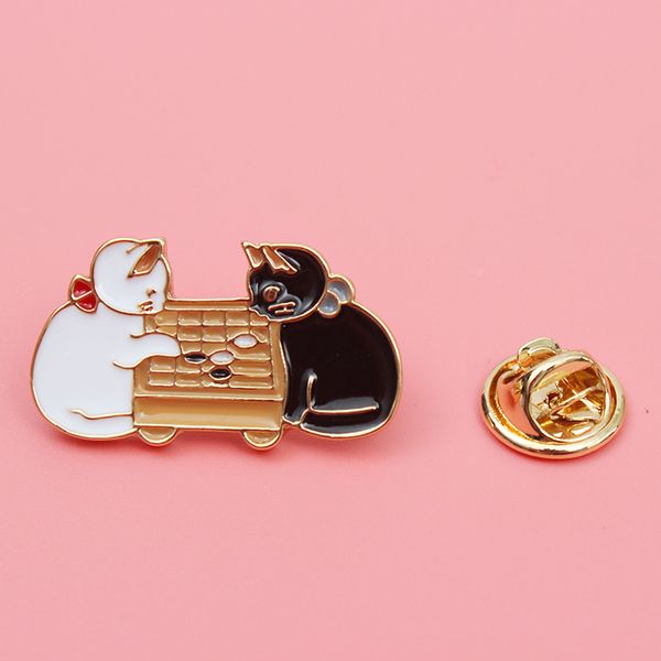 black white cats cute anime movies games hard enamel pins collect metal cartoon brooch backpack hat bag collar lapel badges women fashion je, Blue
black white cats cute anime movies games hard enamel pins collect metal cartoon brooch backpack hat bag collar lapel badges women fashion je, Blue