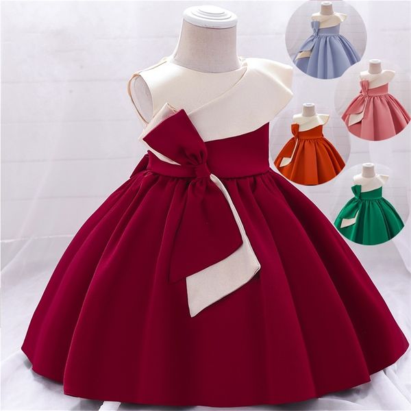 children dress puffy princess skirt multicolour bowknot kids walking show dress party performance 49my t2, Red;yellow
children dress puffy princess skirt multicolour bowknot kids walking show dress party performance 49my t2, Red;yellow