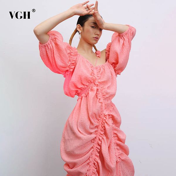 elegant irregular dress women asymmetrical collar lantern half sleeve high waist ruched drawstring dresses female 210507, Black;gray
elegant irregular dress women asymmetrical collar lantern half sleeve high waist ruched drawstring dresses female 210507, Black;gray