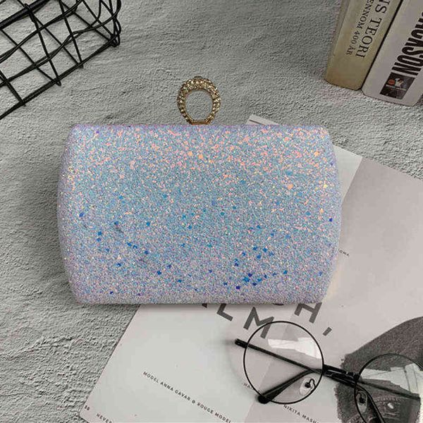 evening bags women evening clutch bag sequin clutch female finger ring crystal day clutch wedding purse party banquet 220323
evening bags women evening clutch bag sequin clutch female finger ring crystal day clutch wedding purse party banquet 220323