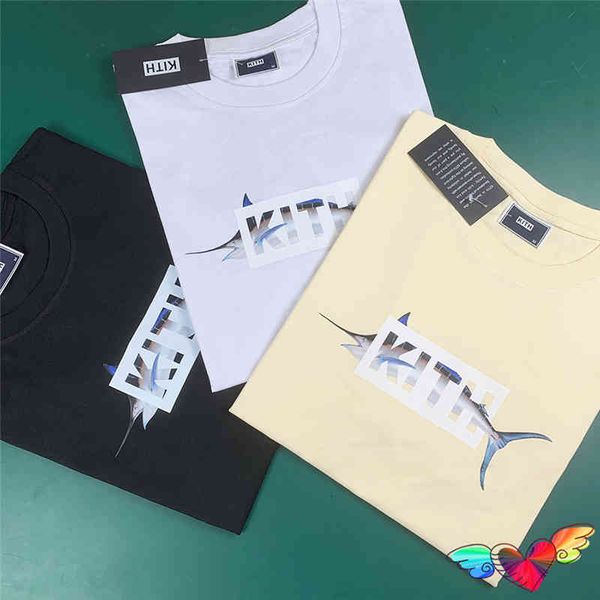 t shirt kith 2022 black white apricot kith fish tee men women graphic printed t loose fit short sleeve, White;black
t shirt kith 2022 black white apricot kith fish tee men women graphic printed t loose fit short sleeve, White;black