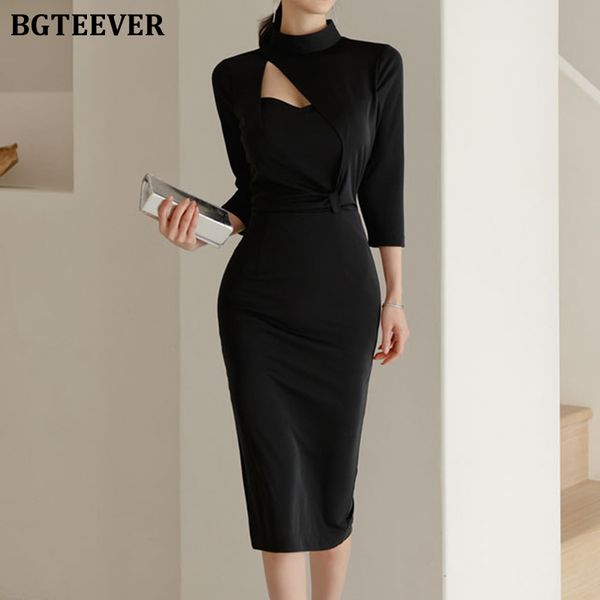 spring stand collar hollow out women dress full sleeve slim waist female bodycon dresses 2022 ladies pencil vestidos, Black;gray
spring stand collar hollow out women dress full sleeve slim waist female bodycon dresses 2022 ladies pencil vestidos, Black;gray