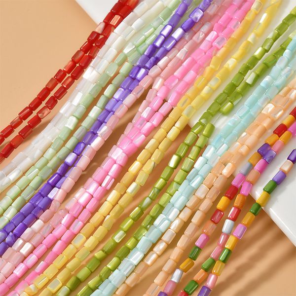 3x5mm natural freshwater shell beads tube shape loose spacer diy bead for jewelry making bracelet necklace 1 strand about80pcs, Black
3x5mm natural freshwater shell beads tube shape loose spacer diy bead for jewelry making bracelet necklace 1 strand about80pcs, Black