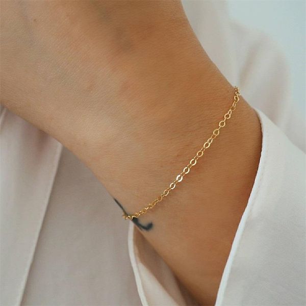 316l stainless steel strand link chain bracelets for women simple multilayer thin bracelet jewelry wholesale dropshipping, Black
316l stainless steel strand link chain bracelets for women simple multilayer thin bracelet jewelry wholesale dropshipping, Black