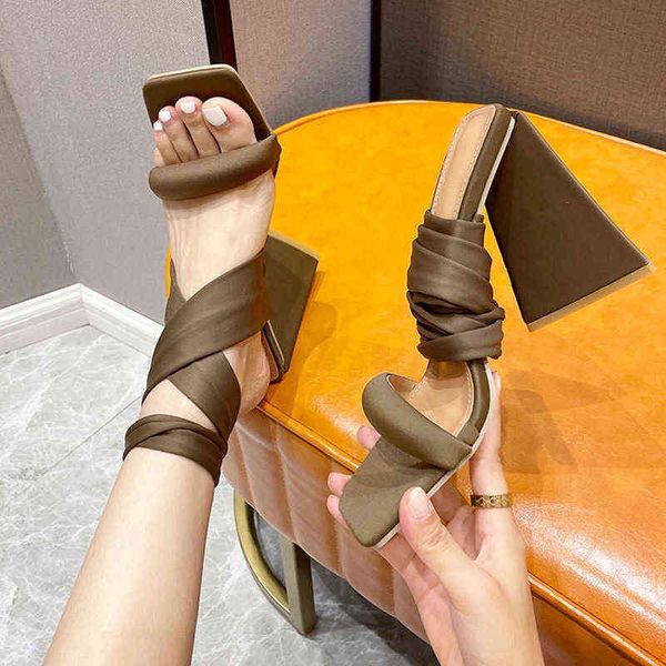 sandals women sandals silk cross tied square toe female high heels pumps block heels fashion summer 2022 women's party wedding shoes ne, Black
sandals women sandals silk cross tied square toe female high heels pumps block heels fashion summer 2022 women's party wedding shoes ne, Black