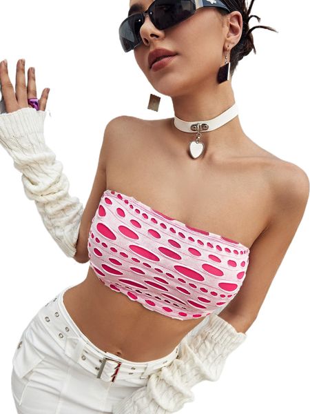 hollow out crop tube x0pe#, White
hollow out crop tube x0pe#, White