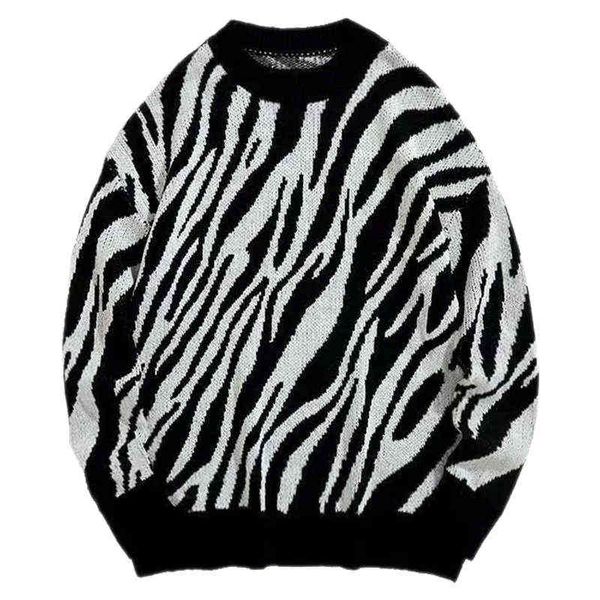 zebra sweater men autumn new hip hop harajuku streetwear vintage sweaters loose fashion pullover knit couples large size knitted t220730, White;black
zebra sweater men autumn new hip hop harajuku streetwear vintage sweaters loose fashion pullover knit couples large size knitted t220730, White;black