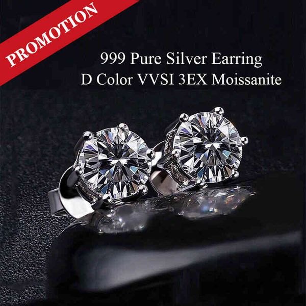 100% real 925 sterling silver moissanite earrings 0.5-1 carat d color stud for women sparkling wedding jewelry, Golden
100% real 925 sterling silver moissanite earrings 0.5-1 carat d color stud for women sparkling wedding jewelry, Golden