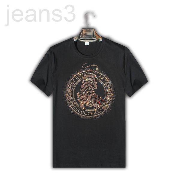 men's t-shirts designer short sleeved t-shirt mercerized cotton summer fashion brand middle-aged and youth sequin tiger head printed to, White;black
men's t-shirts designer short sleeved t-shirt mercerized cotton summer fashion brand middle-aged and youth sequin tiger head printed to, White;black