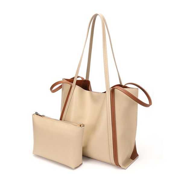 two-tone plain high capacity tote bag handbag genuine leather designer fashion bag
two-tone plain high capacity tote bag handbag genuine leather designer fashion bag