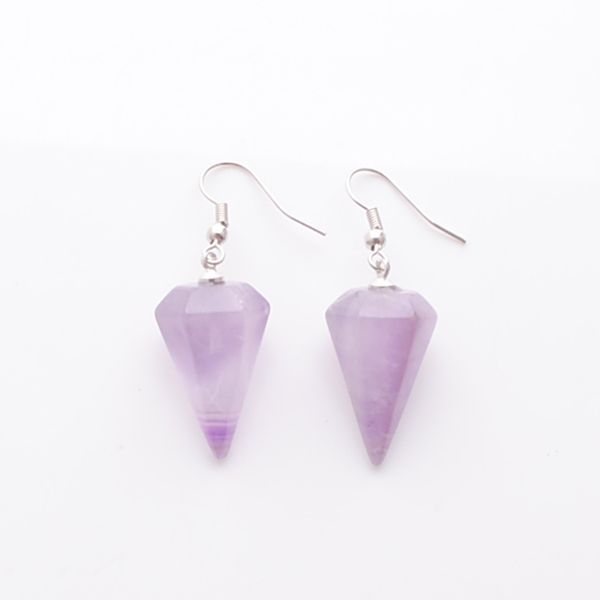 new natural dangle hook earrings bohemian pyramid amethyst gemstone pendant bead drop earring women hanging fashion jewelry gift dr3247, Silver
new natural dangle hook earrings bohemian pyramid amethyst gemstone pendant bead drop earring women hanging fashion jewelry gift dr3247, Silver
