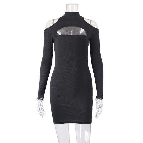 casual dresses women fashion solid color half high collar road shoulder hollow slim wrap hip dress, Black;gray
casual dresses women fashion solid color half high collar road shoulder hollow slim wrap hip dress, Black;gray