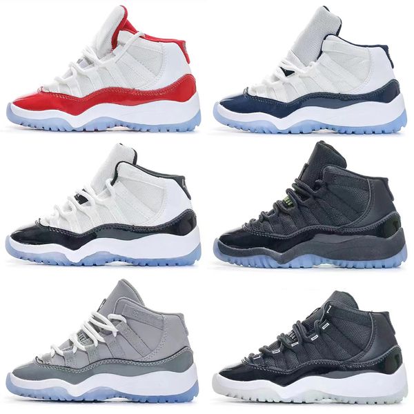 2022 jumpman 11 kids basketball shoes 11s boys girls sports running sneakers cherry cool grey pantone gamma blue outdoor children sports tra, Black
2022 jumpman 11 kids basketball shoes 11s boys girls sports running sneakers cherry cool grey pantone gamma blue outdoor children sports tra, Black
