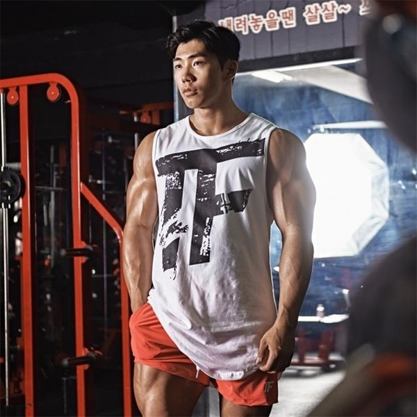 brandmens sleeveless vest summercotton male tank gyms clothing bodybuilding undershirt fitness tank, White;black
brandmens sleeveless vest summercotton male tank gyms clothing bodybuilding undershirt fitness tank, White;black