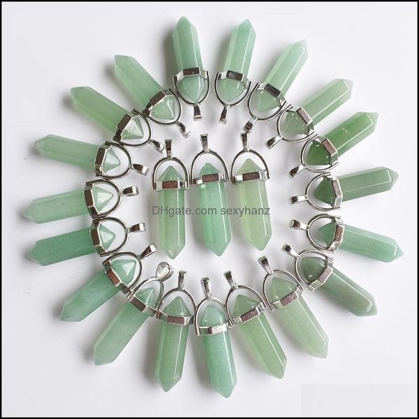 charms jewelry findings components natural stone green aventurine shape point crystal pendants for making diy necklace earrings drop deliv, Bronze;silver
charms jewelry findings components natural stone green aventurine shape point crystal pendants for making diy necklace earrings drop deliv, Bronze;silver