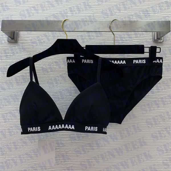 letters print womens underwear split bikinis designer swimwear fashion ladies bra briefs sets with chest padded, White;black
letters print womens underwear split bikinis designer swimwear fashion ladies bra briefs sets with chest padded, White;black