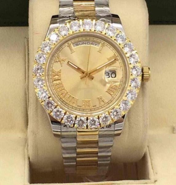 fashion r luxury diameter 43mm watch big diamond steel automatic mechanical men's folding buttonmen's sports machinery watch whole, Slivery;brown
fashion r luxury diameter 43mm watch big diamond steel automatic mechanical men's folding buttonmen's sports machinery watch whole, Slivery;brown