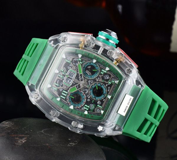 2022 men luxury watches six stitches series all dials work mens quartz watch european brand rubber strap clock fashion tonneau shape one, Slivery;brown
2022 men luxury watches six stitches series all dials work mens quartz watch european brand rubber strap clock fashion tonneau shape one, Slivery;brown