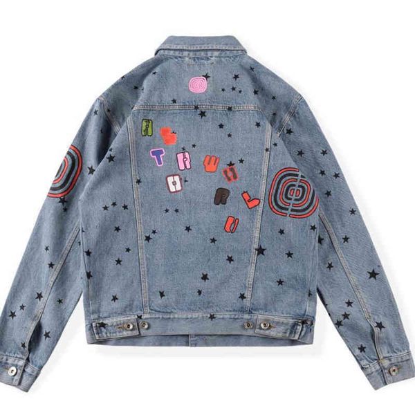 designer denim jacket trendy brand t 22 rav cardigan american hip hop classic print baseball fashion loose plus size, Black;brown
designer denim jacket trendy brand t 22 rav cardigan american hip hop classic print baseball fashion loose plus size, Black;brown