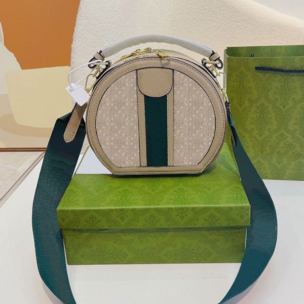 circular crossbody bag messenger bags women shoulder handbags classic letter prints zipper pocket red green striped shoulder strap fashion w
circular crossbody bag messenger bags women shoulder handbags classic letter prints zipper pocket red green striped shoulder strap fashion w