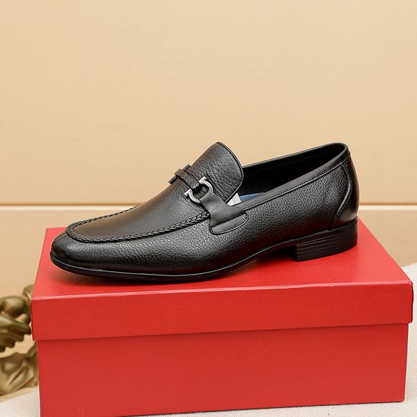 luxury genuine leather pointed men's dress shoes fashion business slip-on men loafers male designer footwear hommes party wedding shoes, Black
luxury genuine leather pointed men's dress shoes fashion business slip-on men loafers male designer footwear hommes party wedding shoes, Black