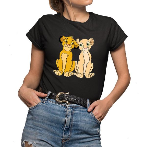 kawaii simba and nala lion king print t shirts female clothing casual loose tshirts harajuku tee summer women t-shirt, White
kawaii simba and nala lion king print t shirts female clothing casual loose tshirts harajuku tee summer women t-shirt, White