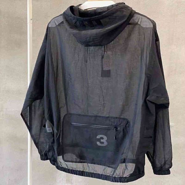 european and american sun protection jacket simple tulle outdoor windbreaker chest y3 letter printing men's new sports hooded sweater, Black;brown
european and american sun protection jacket simple tulle outdoor windbreaker chest y3 letter printing men's new sports hooded sweater, Black;brown