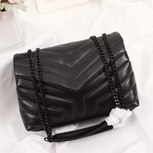fashion designer bags loulou women's chain real leather black large-capacity shoulder bag quilted messenger handbags k5kc
fashion designer bags loulou women's chain real leather black large-capacity shoulder bag quilted messenger handbags k5kc