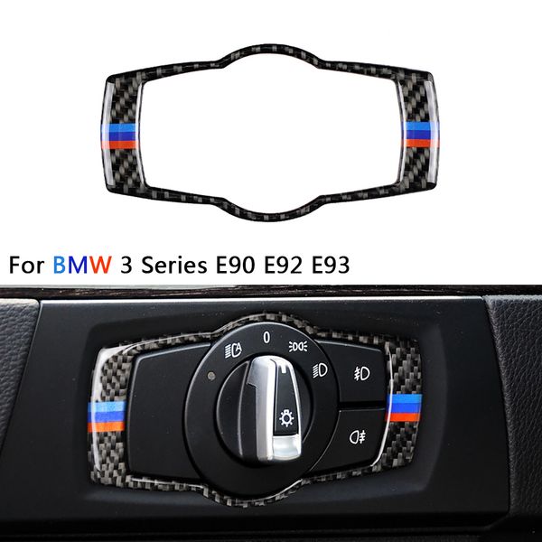 for bmw 3 series e90 e92 e93 carbon fiber headlight switch button frame cover trim car interior accessories
for bmw 3 series e90 e92 e93 carbon fiber headlight switch button frame cover trim car interior accessories