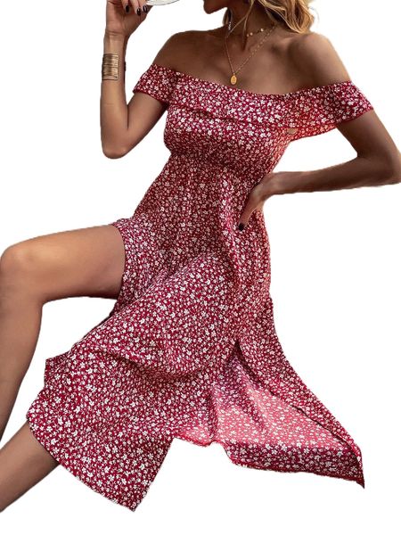 d.itsy f.loral o.ff s.houlder r.uffle trim s.plit t.high d.ress 13ka#, Black;gray
d.itsy f.loral o.ff s.houlder r.uffle trim s.plit t.high d.ress 13ka#, Black;gray