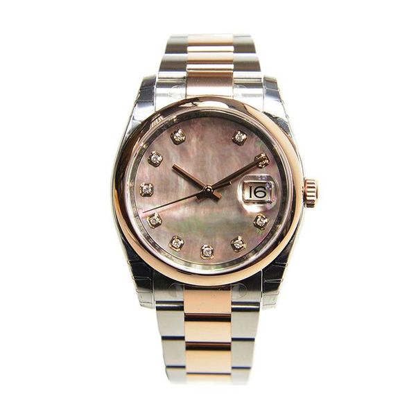 asian watch 2813 sports automatic mechanical ladies watches 36mm mother-of-pearl dial sapphire glass 116201 stainless steel rose gold strap, Slivery;brown
asian watch 2813 sports automatic mechanical ladies watches 36mm mother-of-pearl dial sapphire glass 116201 stainless steel rose gold strap, Slivery;brown