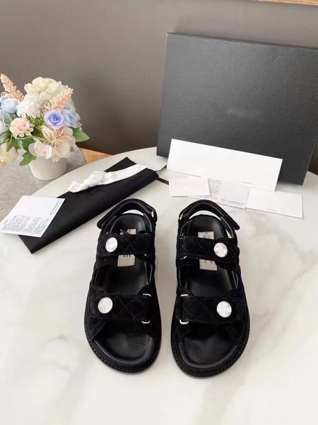 2022 designers latest fashion slipper sandal double adjustable buckle hardware luxury thick-soled soft belt logo, Black
2022 designers latest fashion slipper sandal double adjustable buckle hardware luxury thick-soled soft belt logo, Black