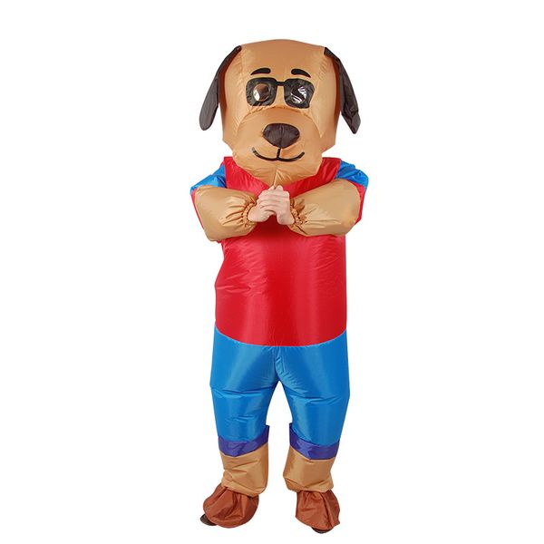 mascot doll costume inflatable dog costume for party costume carnival suit festival cloth, Red;yellow
mascot doll costume inflatable dog costume for party costume carnival suit festival cloth, Red;yellow