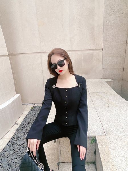 chan 2022 new women's coat fashion high-end short suit jacket autumn and winter mother's day birthday gift valentine's day th, Black;brown
chan 2022 new women's coat fashion high-end short suit jacket autumn and winter mother's day birthday gift valentine's day th, Black;brown