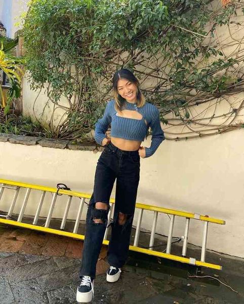 women's pants & capris autumn small straight women's jeans loose and thin casual elastic knee hole denim pants cz5p, Black;white
women's pants & capris autumn small straight women's jeans loose and thin casual elastic knee hole denim pants cz5p, Black;white