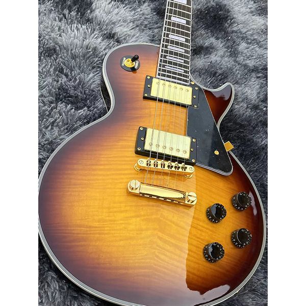classic brand electric guitar selected tiger pattern surface quality solid wood body moving timbre delivery to home
classic brand electric guitar selected tiger pattern surface quality solid wood body moving timbre delivery to home